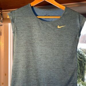 Nike girls Blue Athletic Top
